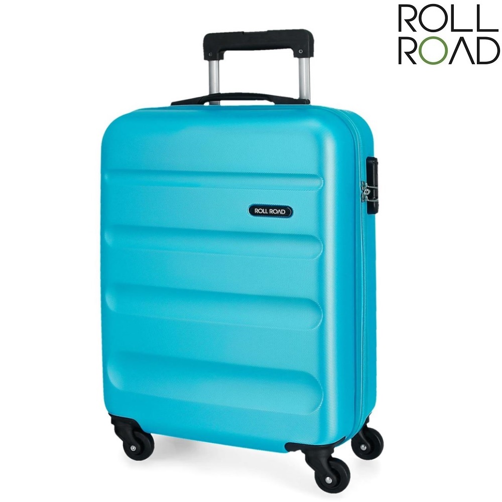 Suitcase for children Roll Road Flex Light Blue