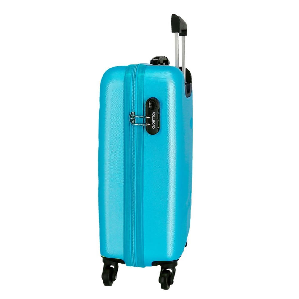 Suitcase for children Roll Road Flex Light Blue