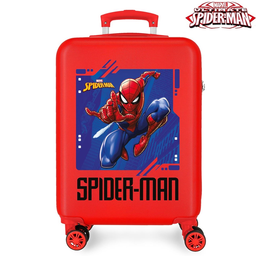 Suitcase for kids Spiderman Street