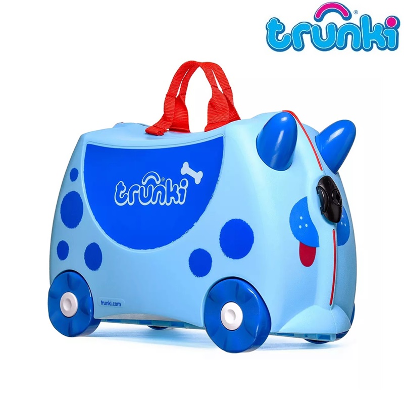 Ride-on suitcase for kids Trunki The Blue Dog