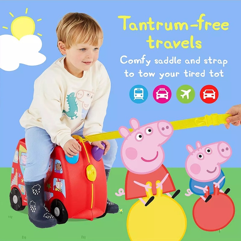 Ride-on suitcase for kids Trunki Peppa Pig