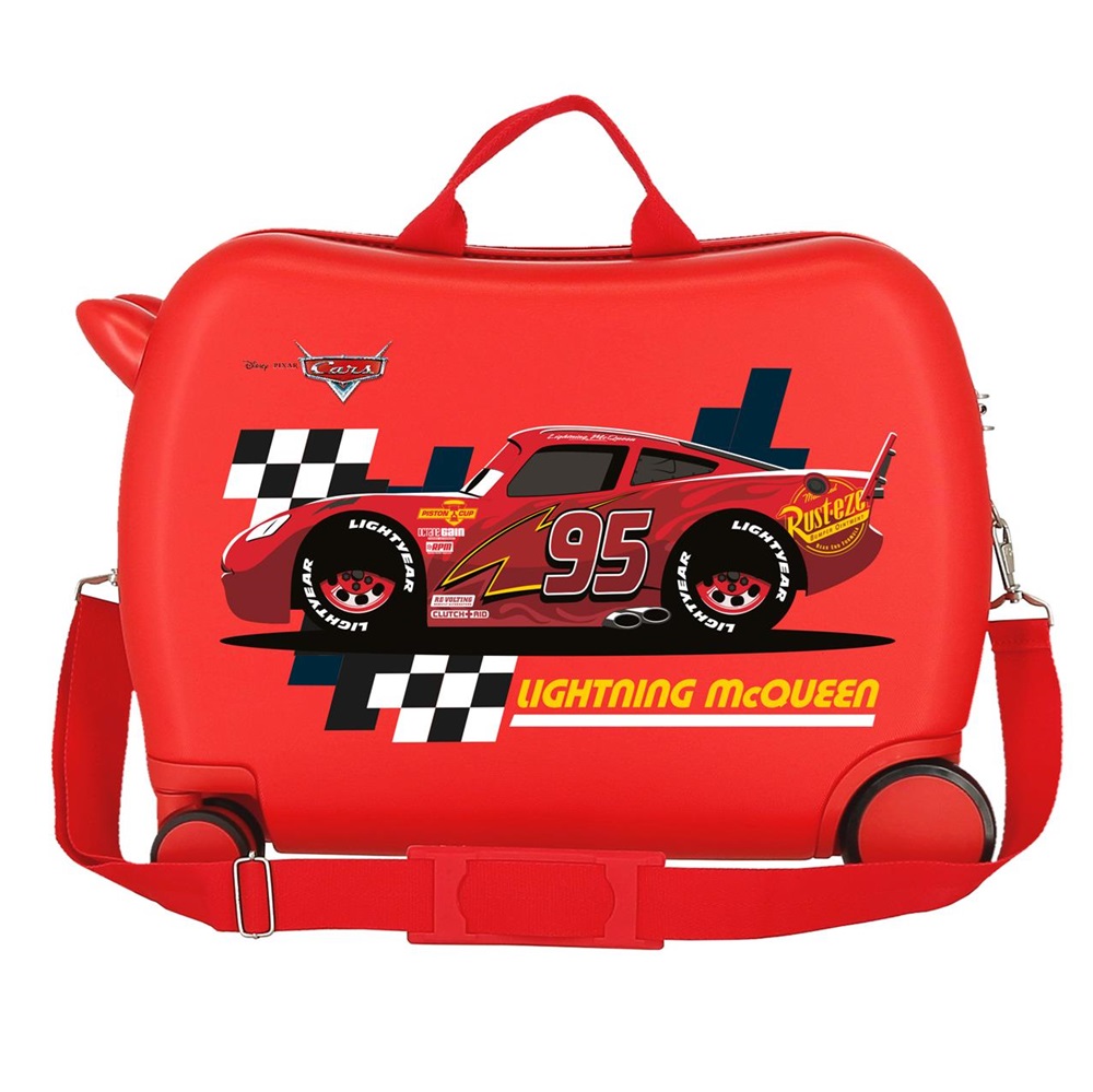 Ride-on suitcase for kids Cars Lightning McQueen