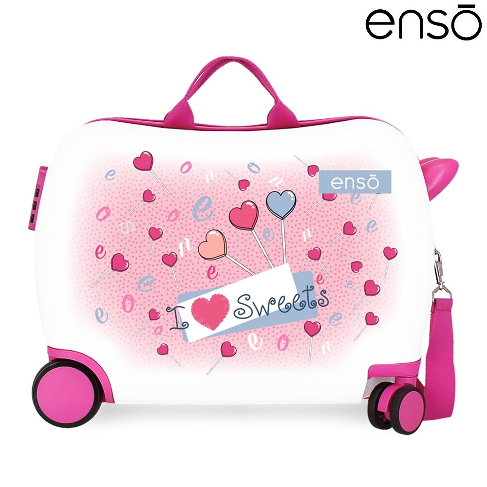 Ride-on suitcase for kids Enso Sweet