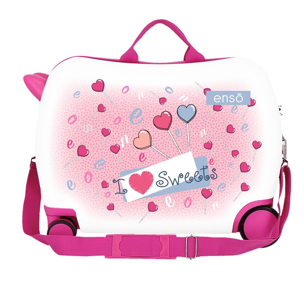 Ride-on suitcase for kids Enso Sweet