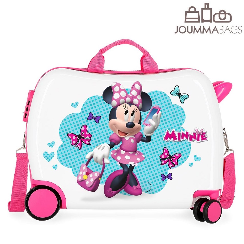 Ride-on suitcase for children Minnie Mouse