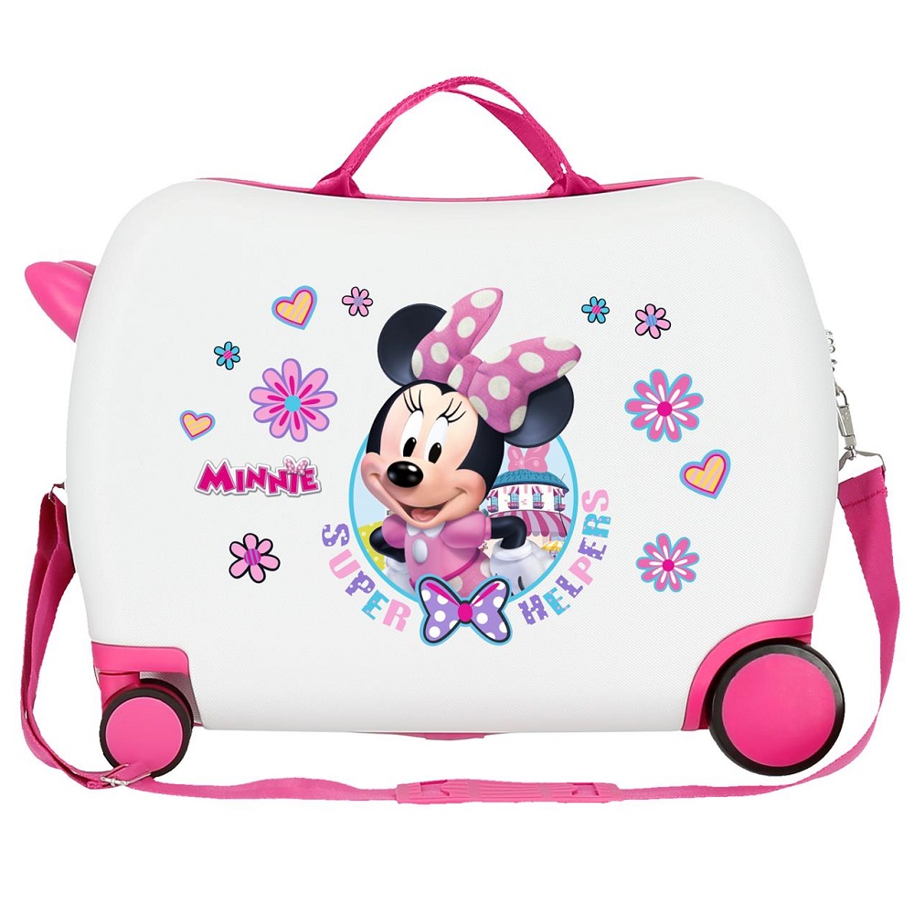 Ride on suitcase for kids Minnie Mouse Super Helper