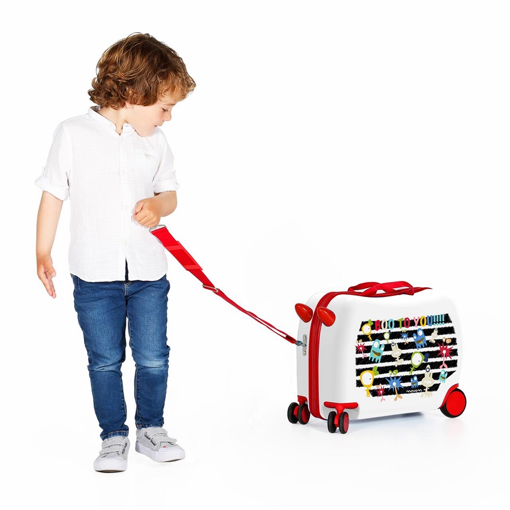 Ride on suitcase for children Movom Boo To You