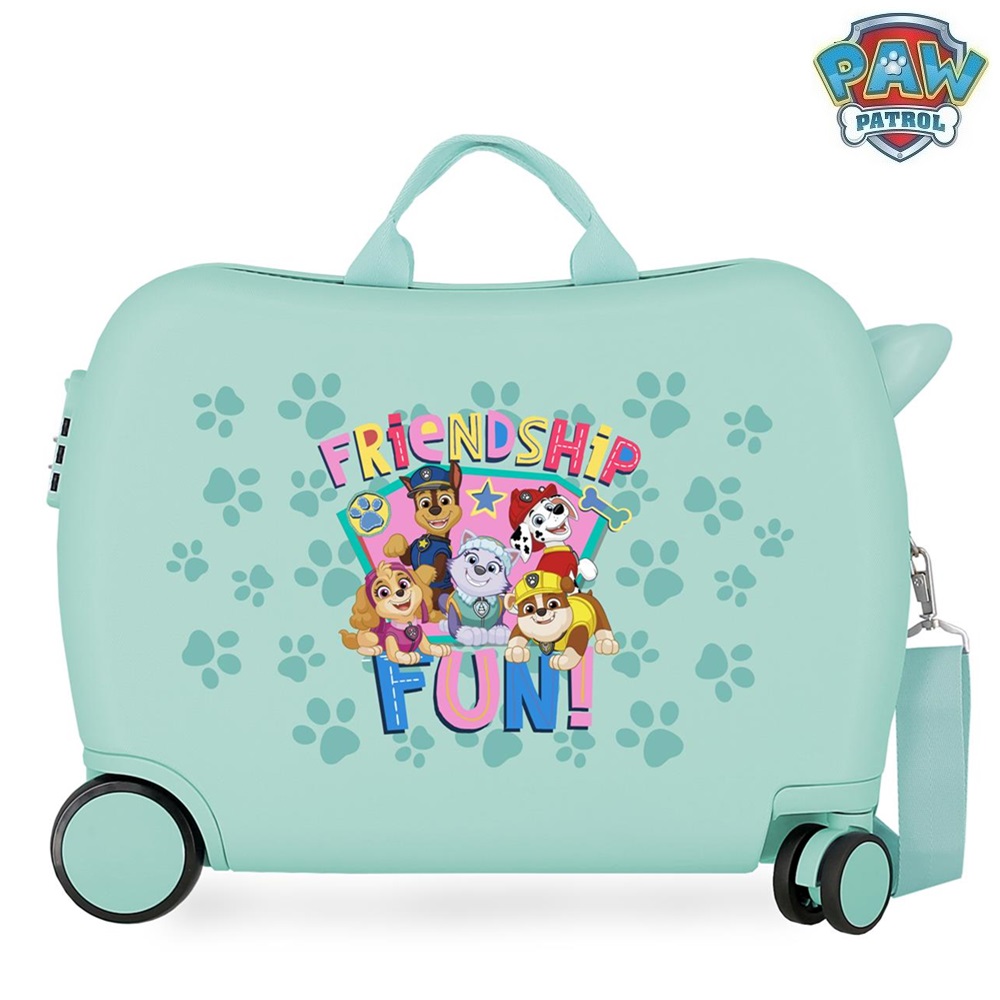 Ride on suitcase for kids Paw Patrol Friendship Fun