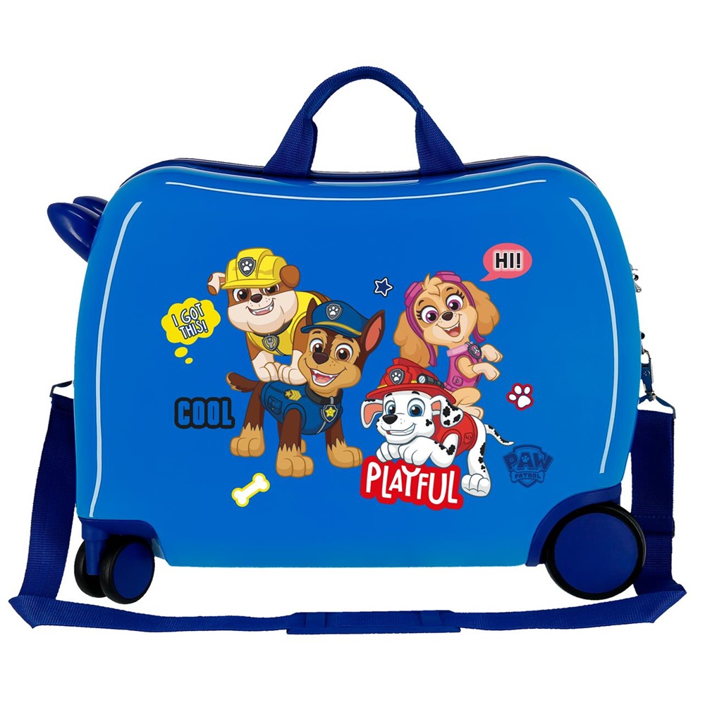 Ride on suitcase for kids Paw Patrol Playful