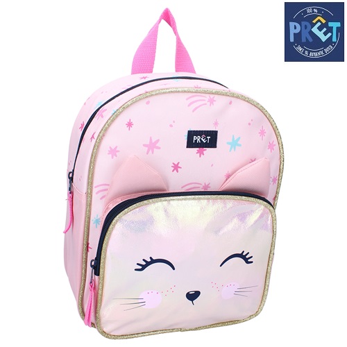 Backpack for kids Pret Giggle Light Pink Cat