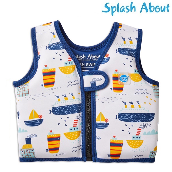 Swim Vest for Kids - SplashAbout Tug Boats