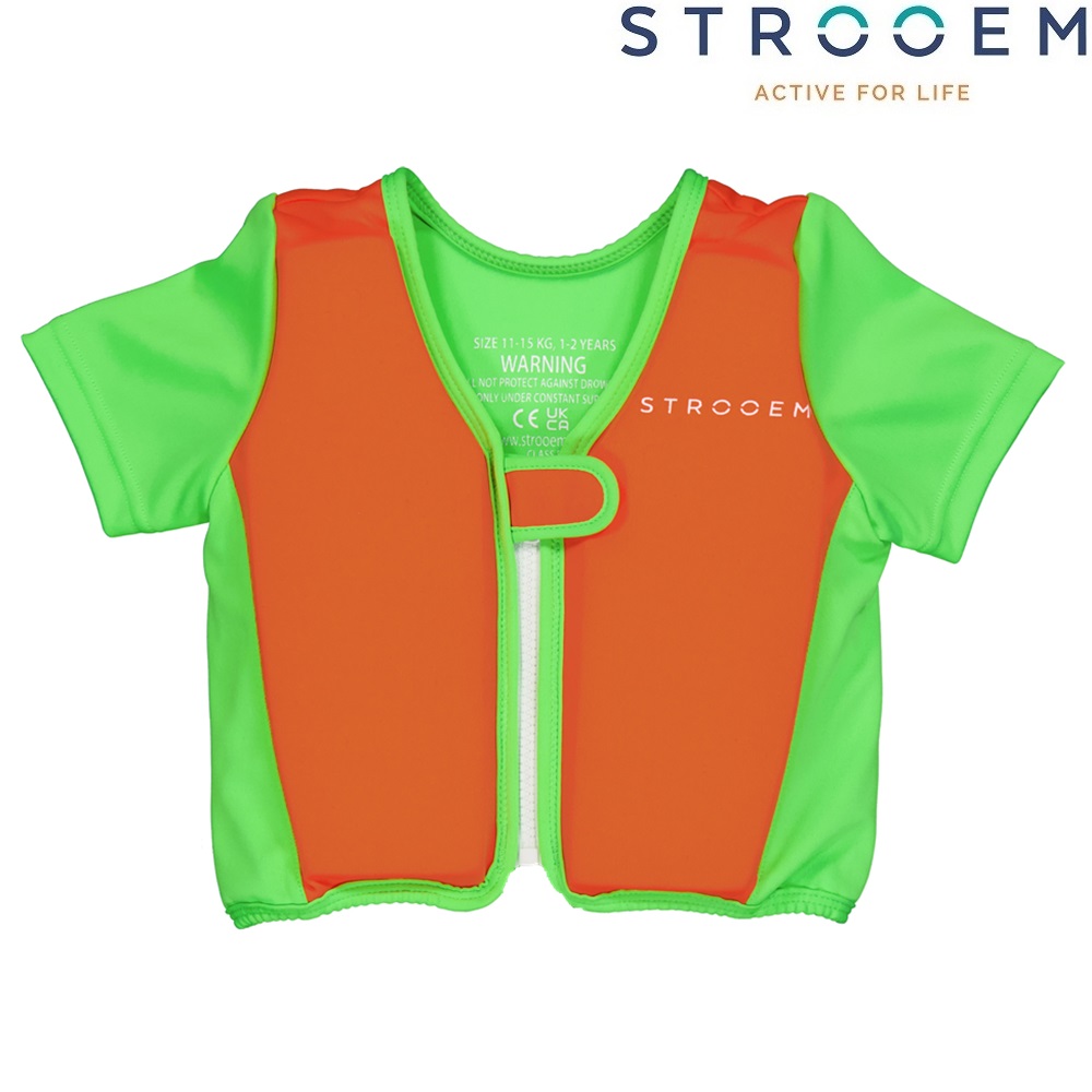 Swim vest for kids Strooem Green and Orange