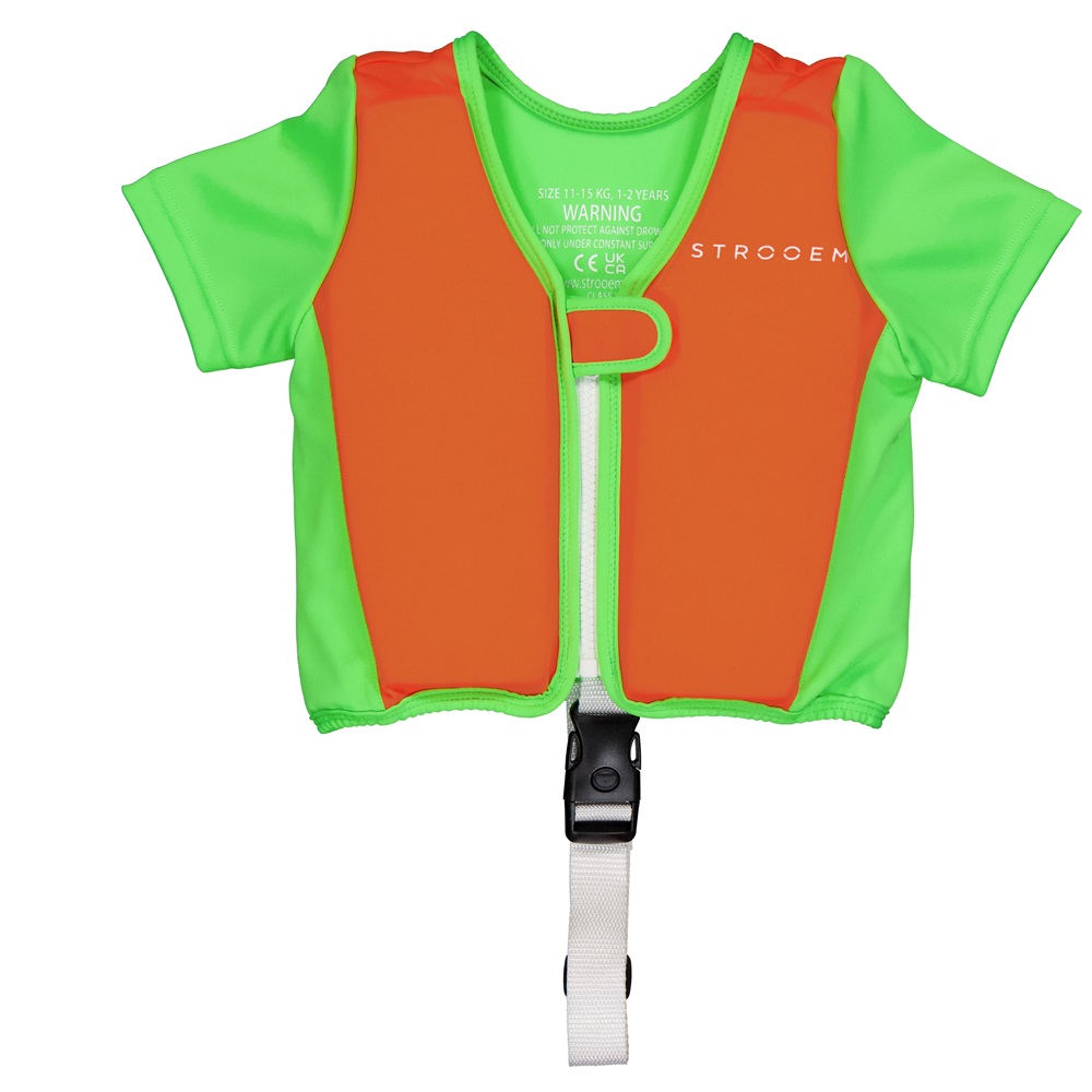 Swim vest for kids Strooem Green and Orange