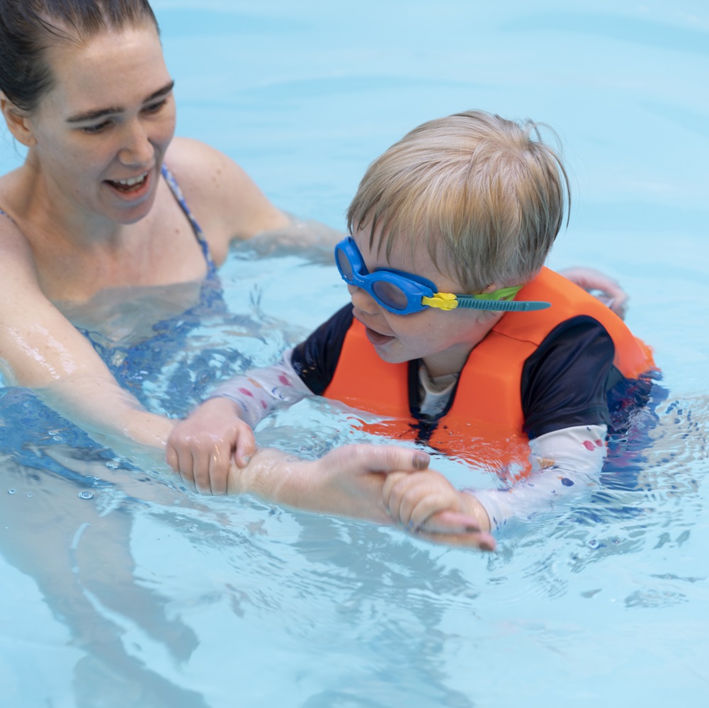 Swim vest for kids Strooem Navy and Orange