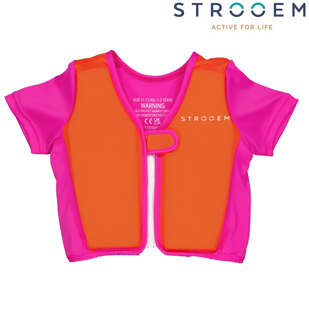 Swim vest for kids Strooem Pink and Orange