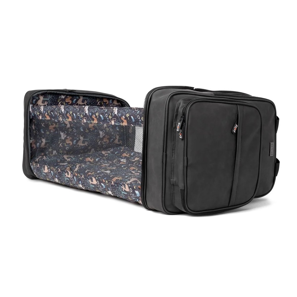 Diaper Bag and Travel Cot - Bizzi Growin RucPOD Black