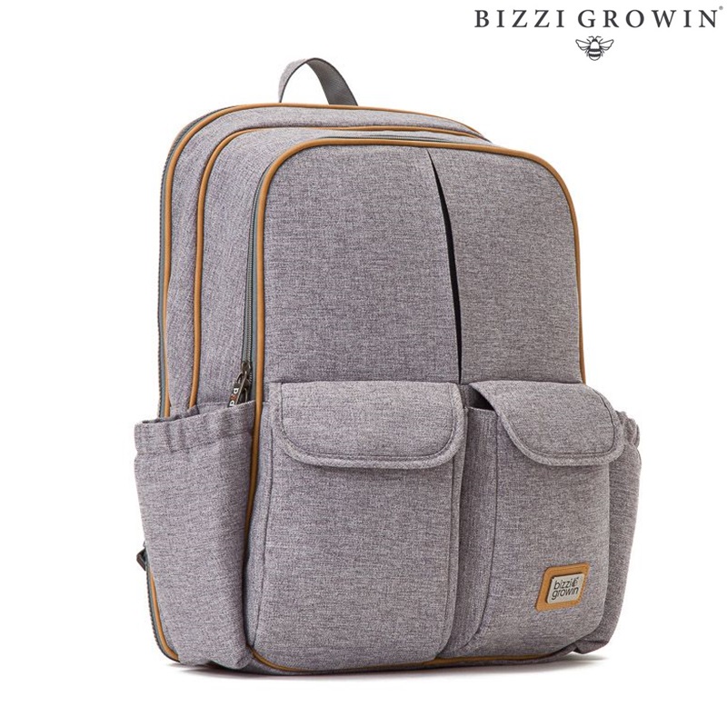 Diaper Bag and Travel Cot - Bizzi Growin RucPOD Windsor Grey