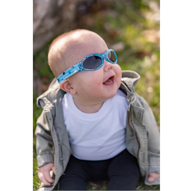 Baby sunglasses DookyBanz Blue Stars