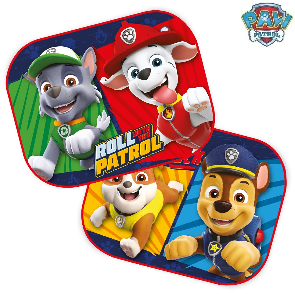 Car sun shades Paw Patro Roll with the Patrol