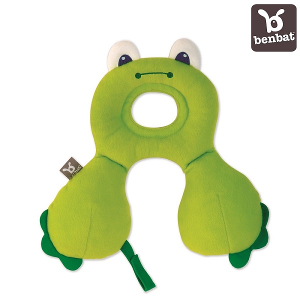 Trave neck pillow for children Benbat Travel Friends Baby Frog