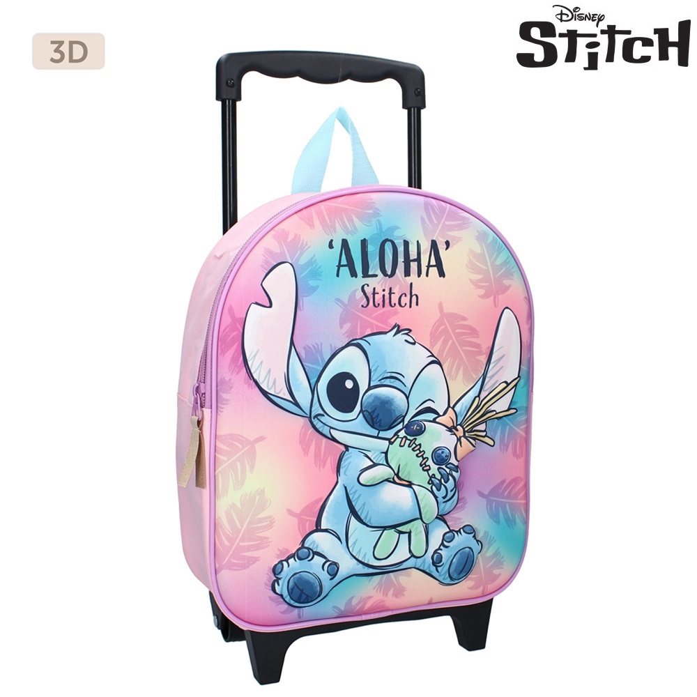 Suitcase for toddlers Stich Made To Roll