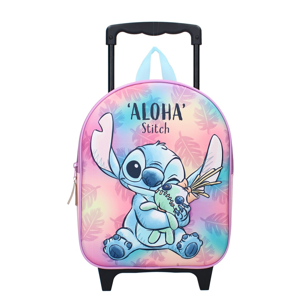 Suitcase for toddlers Stich Made To Roll