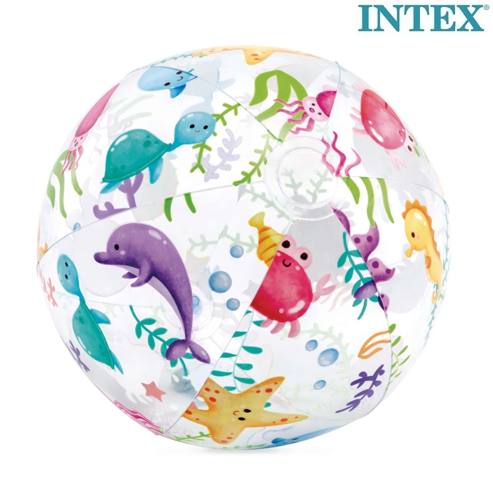 Inflatable beach ball Intex Sea Animals