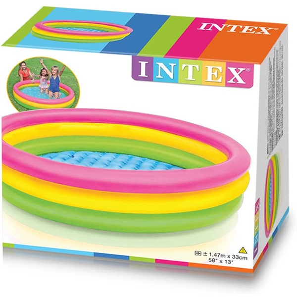 Inflatable kids' pool Intex Sunset Glow