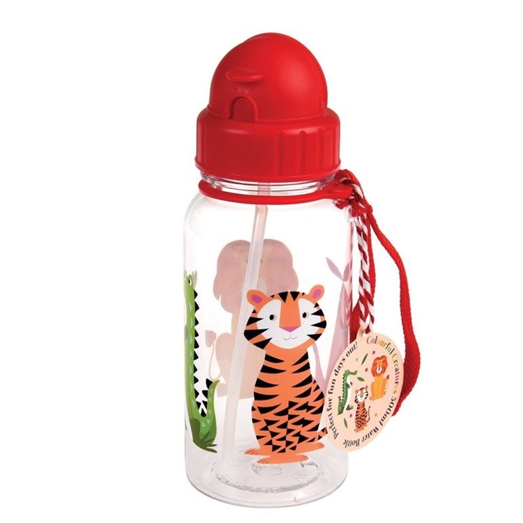 Drinking bottle for kids Rex London Wild Animals