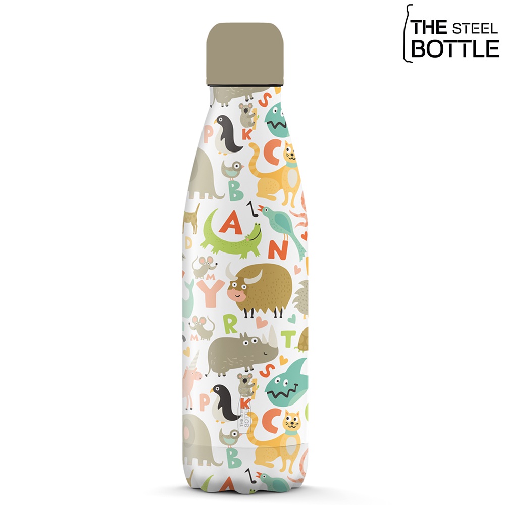 Thermos flask and water bottle for kids The Steel Flask Animals