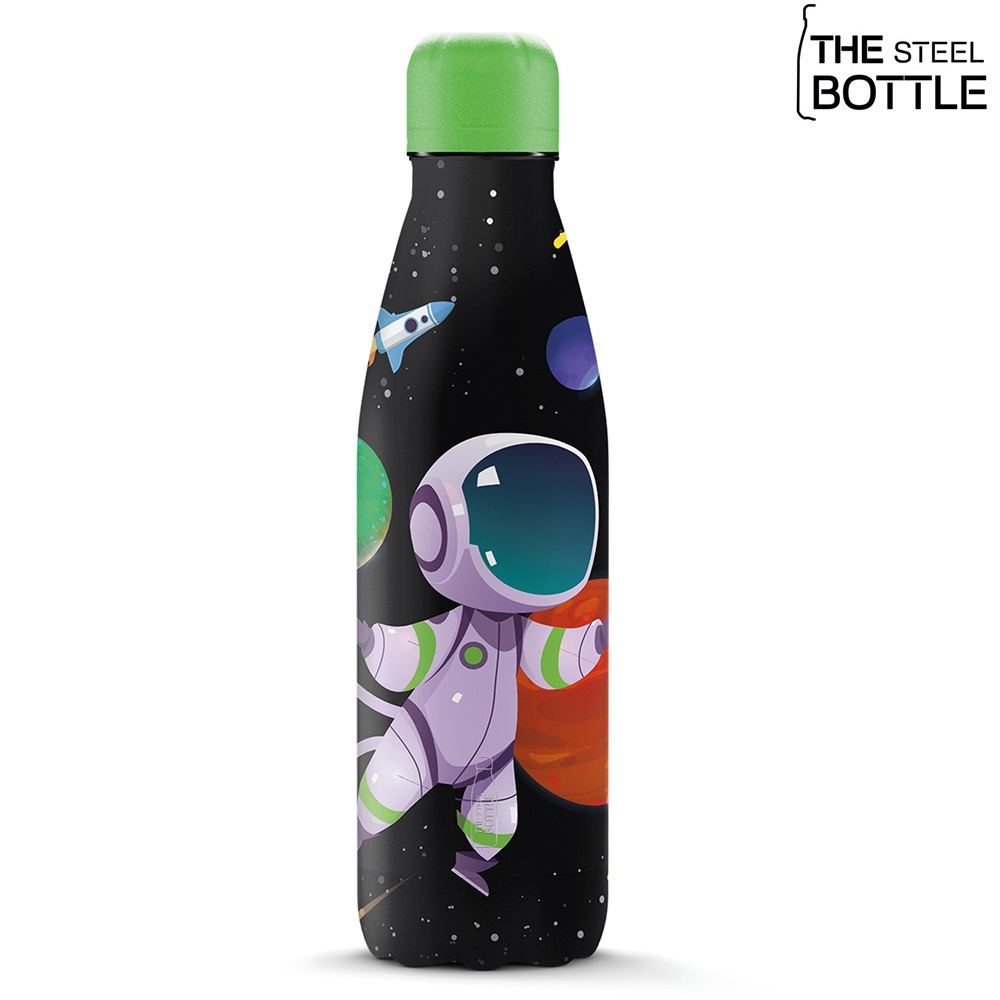 Thermos flask and water bottle for kids The Steel Flask Spaceman