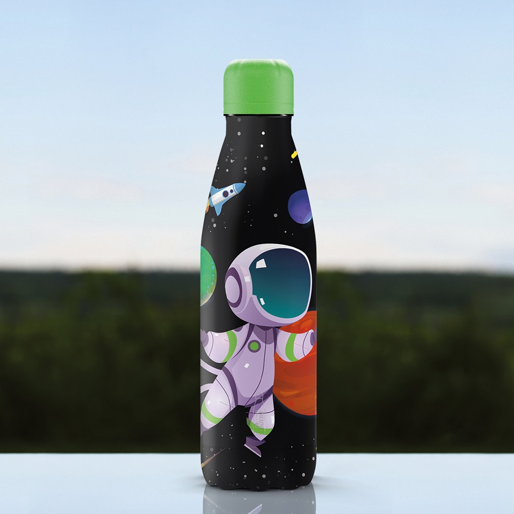 Thermos flask and water bottle for kids The Steel Flask Spaceman