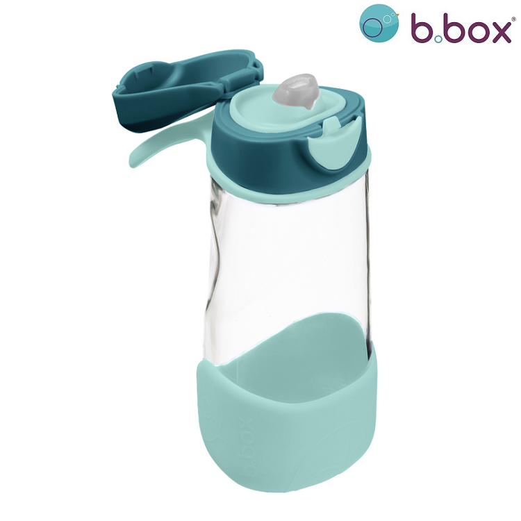 Water bottle for kids B.box Sport Spout Emerald Forest