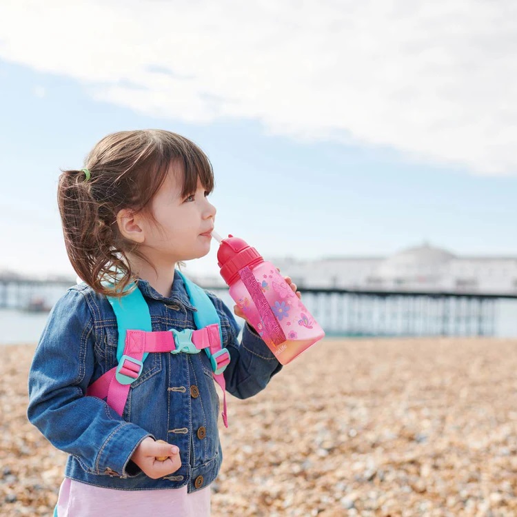 Water Bottle for Kids - LittleLife Butterfly