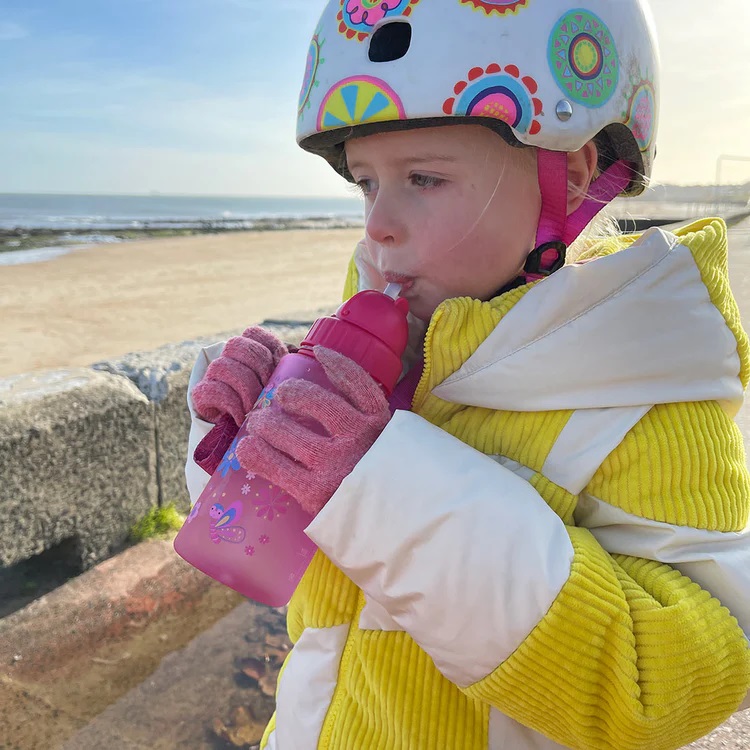 Water Bottle for Kids - LittleLife Butterfly