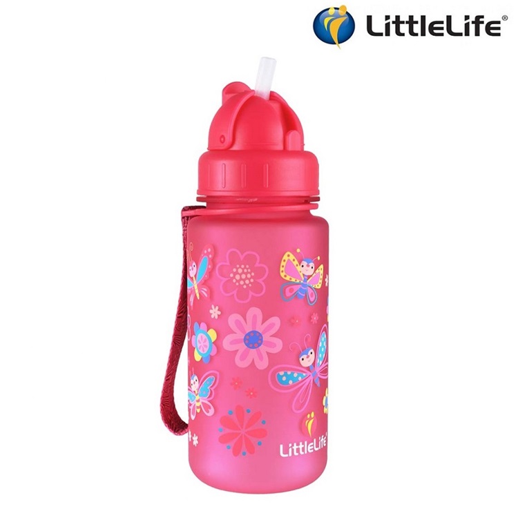 Drinking bottle for kids LittleLife Butterflies