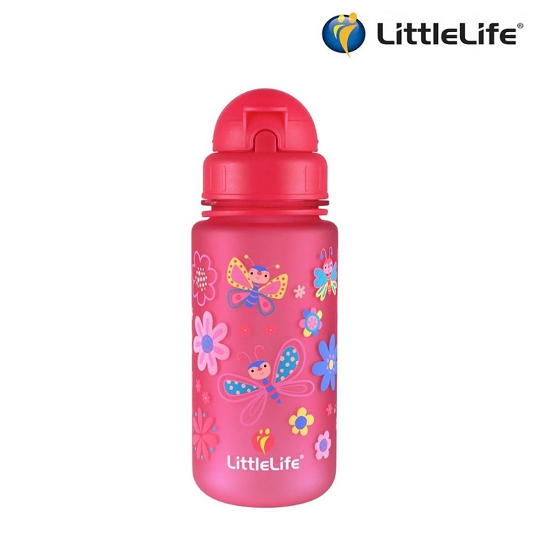 Water Bottle for Kids - LittleLife Butterfly