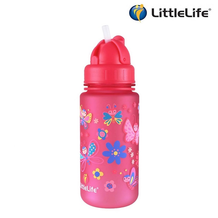 Water Bottle for Kids - LittleLife Butterfly