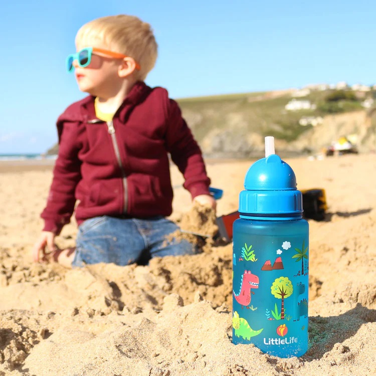 Water Bottle for Kids - LittleLife Dino